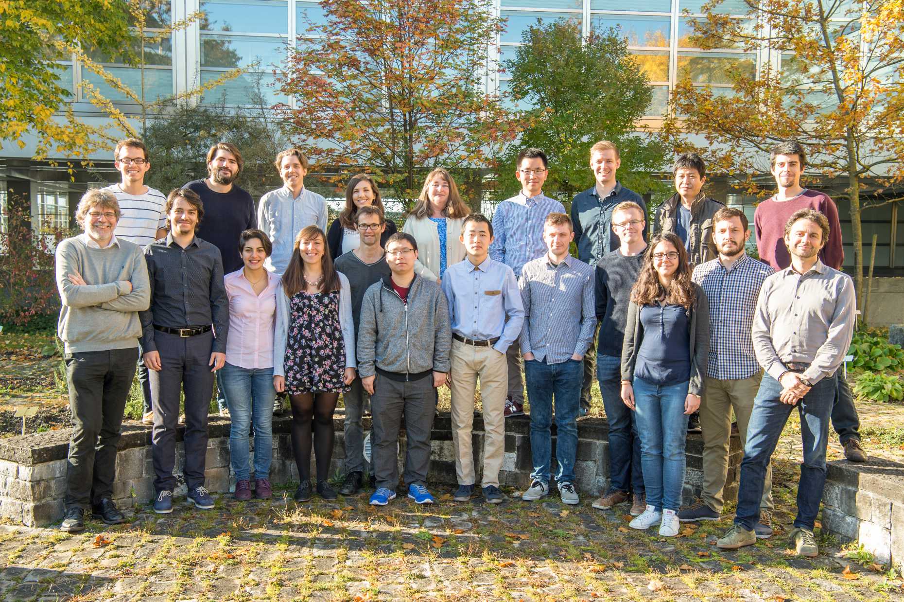 Enlarged view: Group picture October 2017 at ETH Zürich
