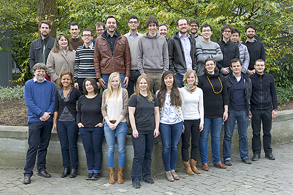 Enlarged view: Group photo 2014 at ETH Zürich