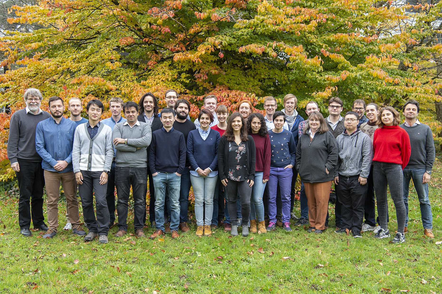 Enlarged view: Group picture November 2019 at ETH Zürich
