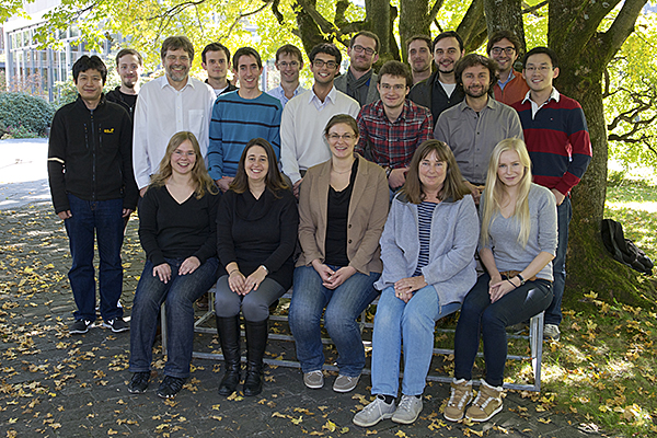 Enlarged view: Group photo 2012 at ETH Zürich