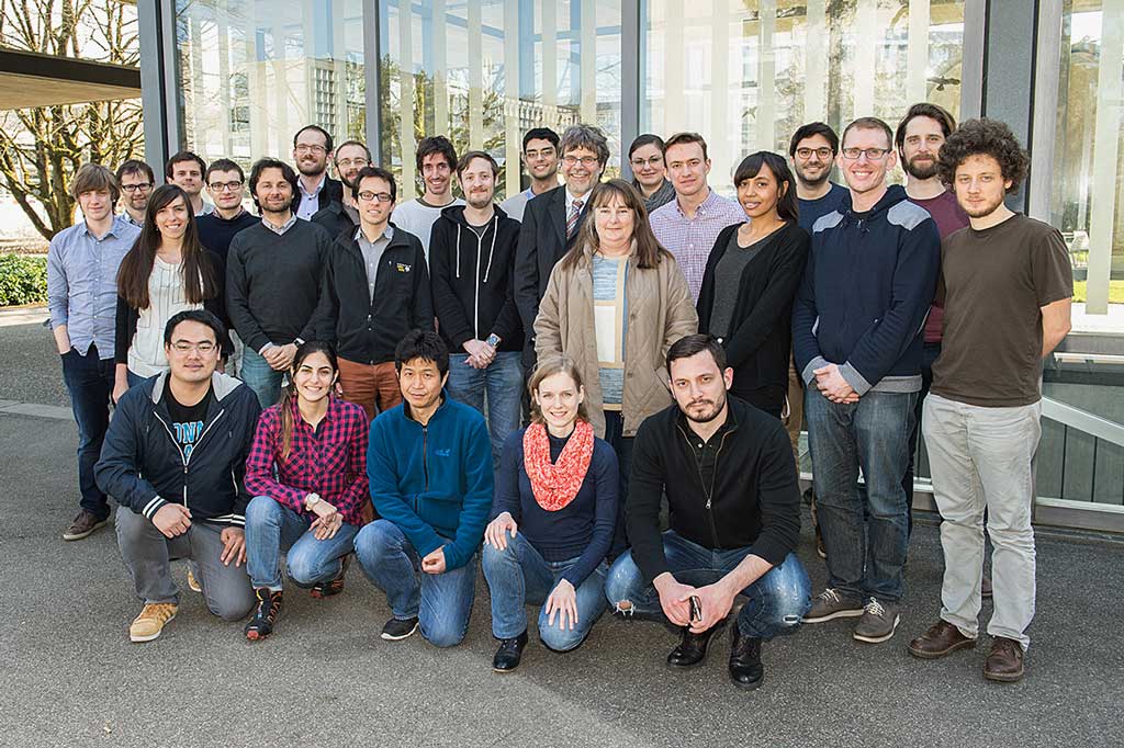 Enlarged view: Group picture March 2016 at ETH Zürich